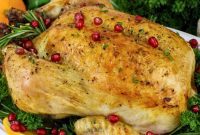 Golden Christmas Bird