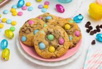 Hoppy Easter Chip Cookies