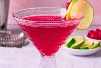 Pomegranate Martini Bliss