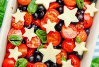 Fresh Berry Caprese Salad