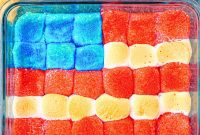 Red, White, and Gooey S’mores Dip