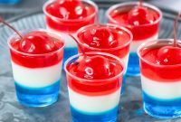 Tri-Color Celebration Shots