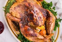 Golden Roasted Turkey Perfection