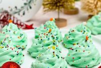 Whimsical Meringue Christmas Trees