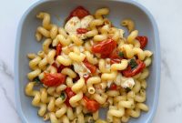 Warm Caprese Pasta Bake
