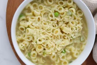 Quick & Creamy Butter Parmesan Vegetable Soup