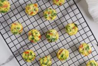 Savory Spinach Tomato Poppers