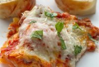 Cheesy Baked Ravioli Lasagna