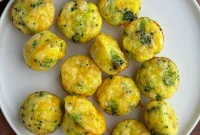 Broccoli & Egg Protein Poppers