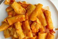 Parmesan Chicken Pasta Casserole
