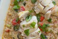 Nourishing Baked Chicken with Quinoa and Vegetables