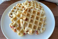 Strawberry Delight Waffles