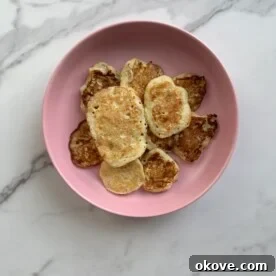 3-Ingredient Pancakes, perfect for babies and toddlers