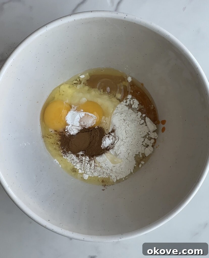 Step 4: Mixing ingredients