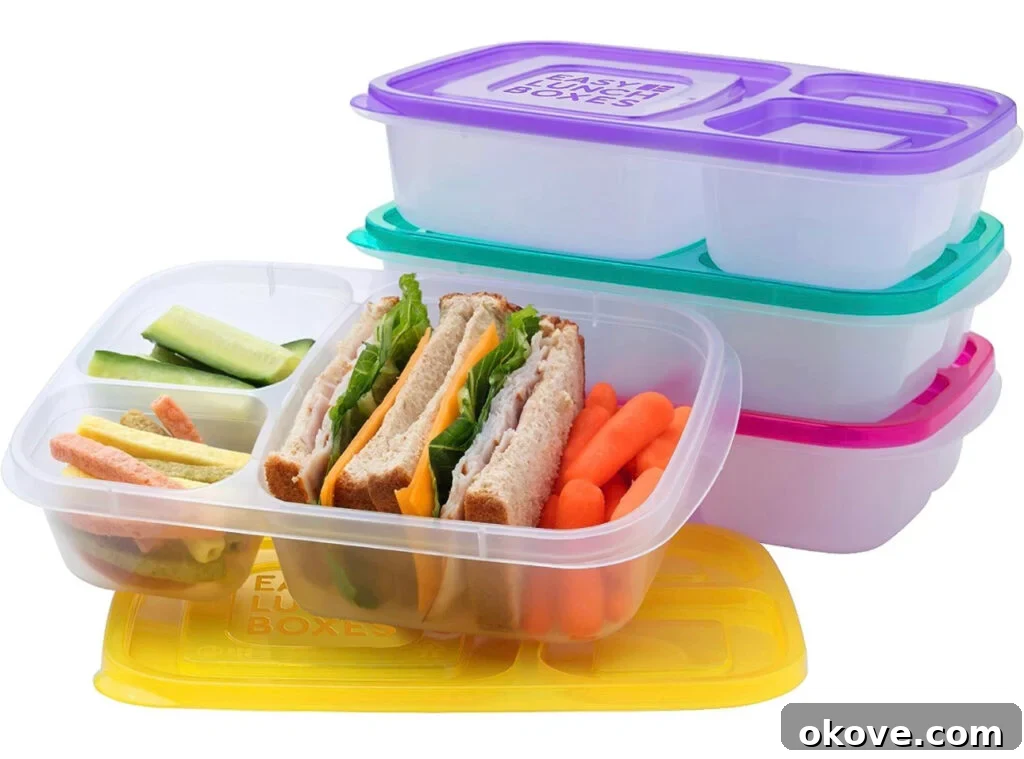 Lunchbox Magic for Toddlers 8 An EasyLunchboxes bento box with different food items