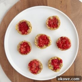 Raspberry Oat Bites