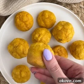 Banana Carrot Mini Muffins