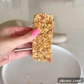 Strawberry Granola Bars