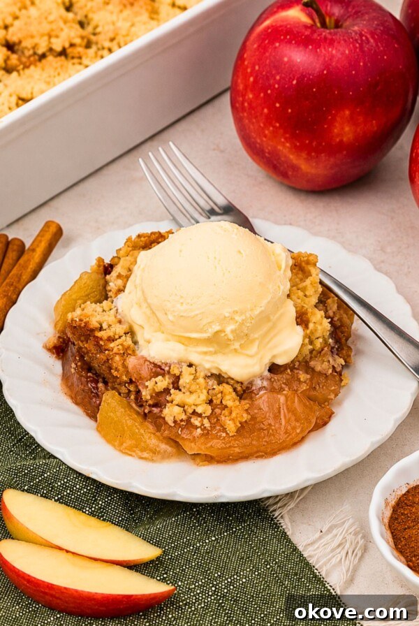 Apple dump cake
