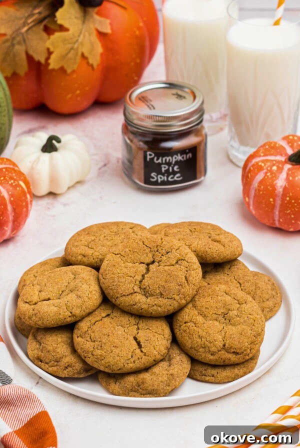 Pumpkin spice cookies