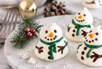 Adorable Meringue Snowmen Recipe for Winter Desserts