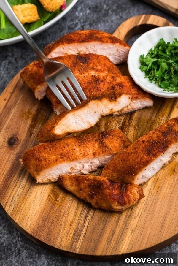 Game-Day Football Cookies: Recipes and Decorating Ideas 12 Smoked, seasoned chicken on a cutting board