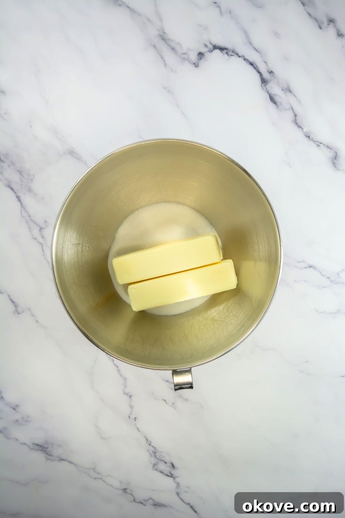 Game-Day Football Cookies: Recipes and Decorating Ideas 4 Butter and sugar in a mixing bowl before creaming