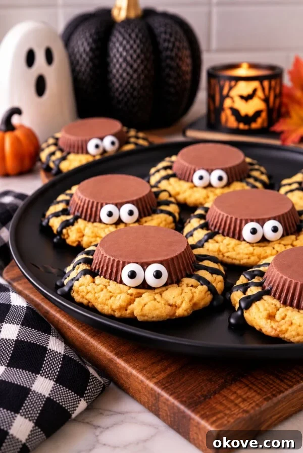 Spider cookies